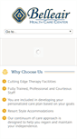 Mobile Screenshot of belleaireastrehab.com
